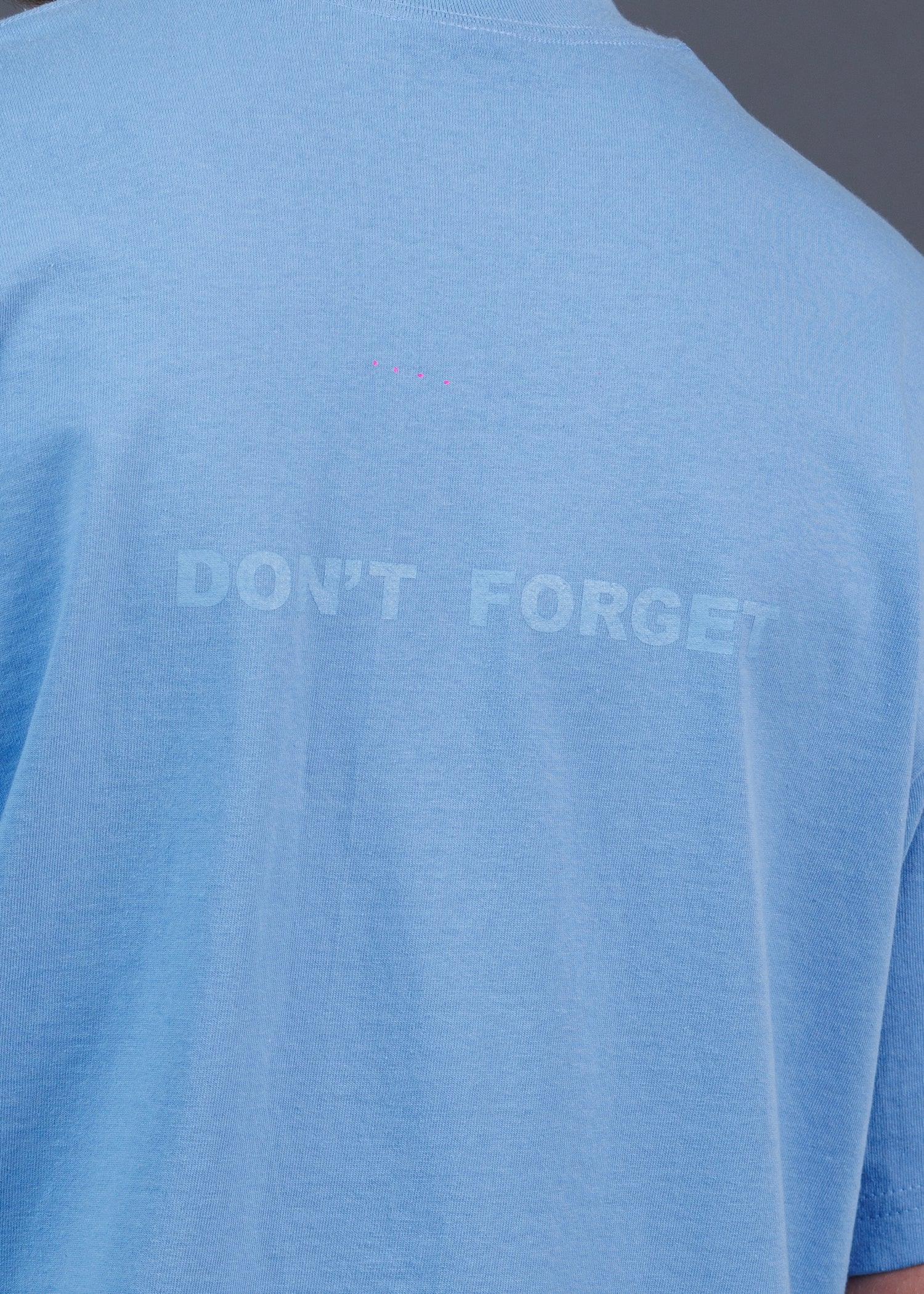 ´24 T-Shirt bleu Oversized